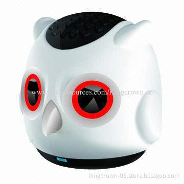 Portable wireless speaker with FM radio/TF card play